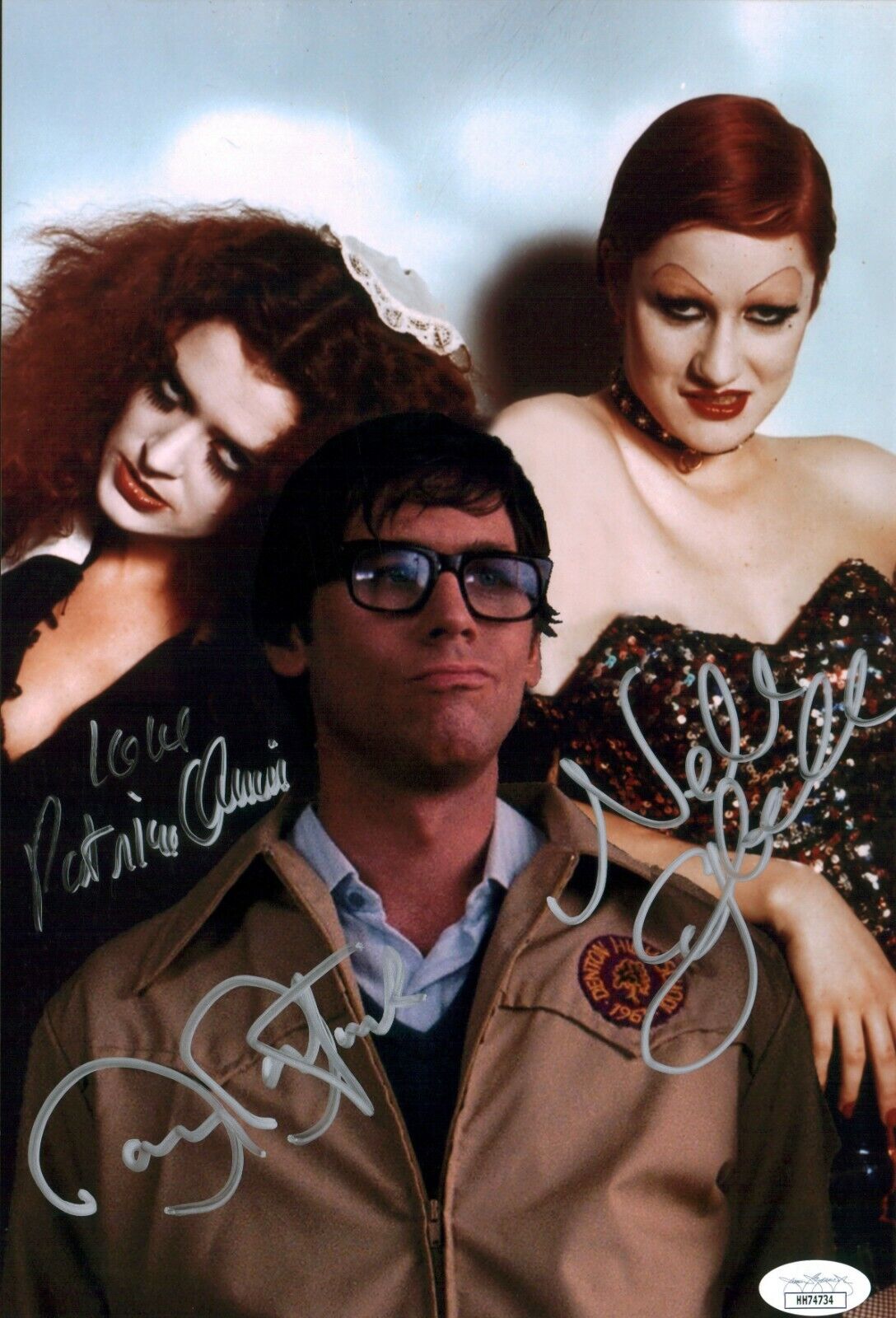 RHPS 8x12 Photo Poster painting Signed Autograph Bostwick Campbell Quinn JSA Certified COA