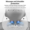 U Shaped Neck Massage Pillow Heating Kneading Electric Cervical Shoulder Massage