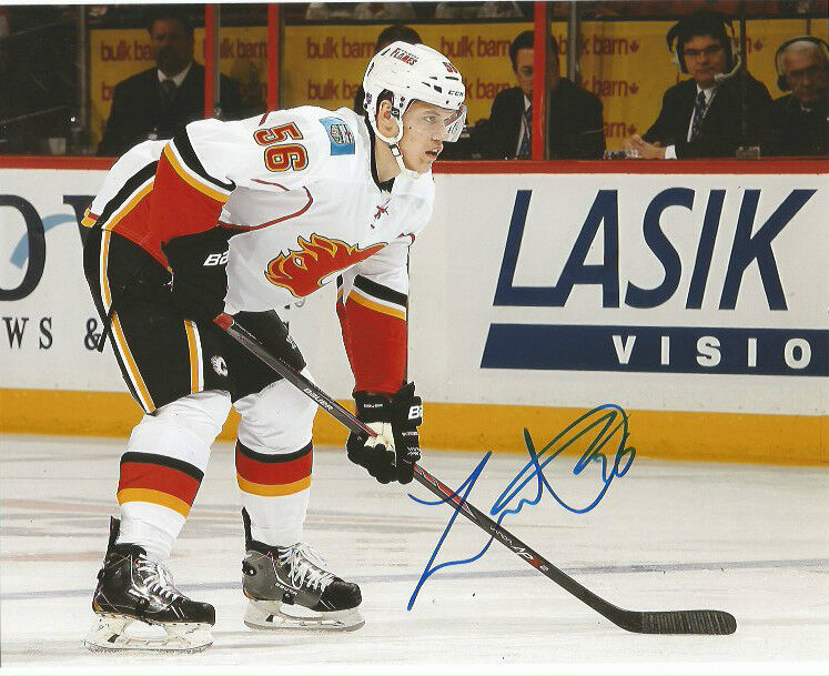 Calgary Flames Tyler Wotherspoon Autographed Signed 8x10 Photo Poster painting COA