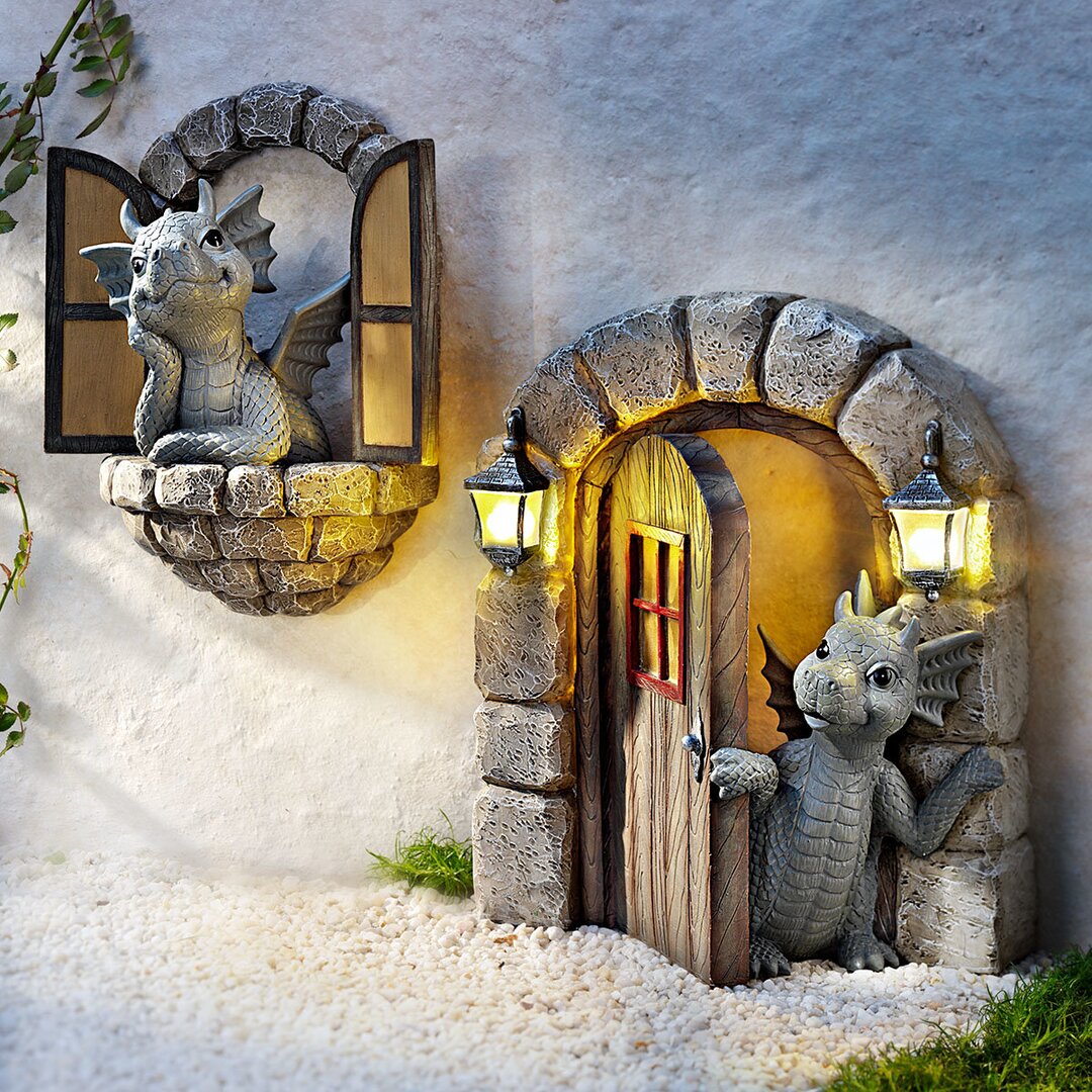 Lovely courtyard dragon sculpture | 168DEAL