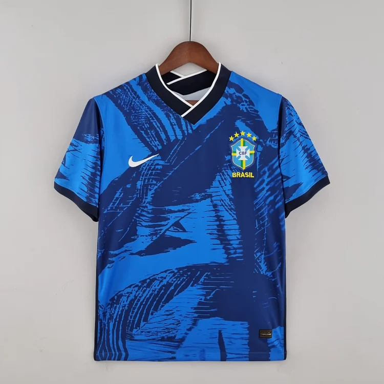 Brasilien Klassisch Trikot 2022-2023 - Blau