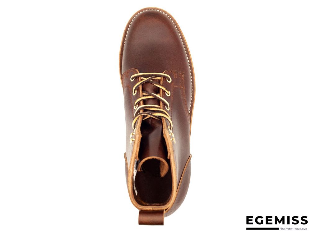 Cow Split Leather Men Boots Comfortable Boots Men Footwear Rubber Ankle Boots Men's Shoes | EGEMISS