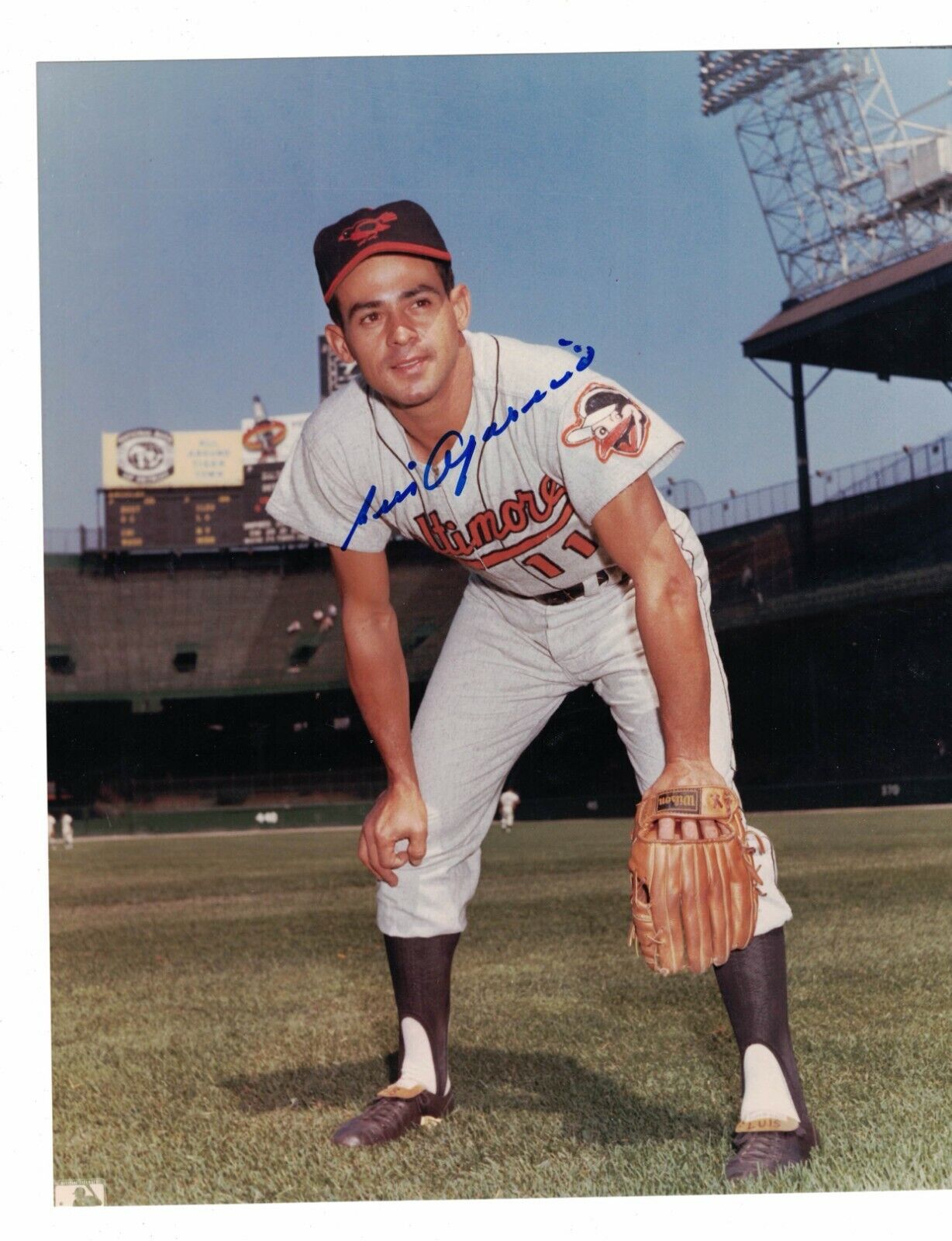 Luis Aparicio Baltimore Orioles Signed 8 x 10