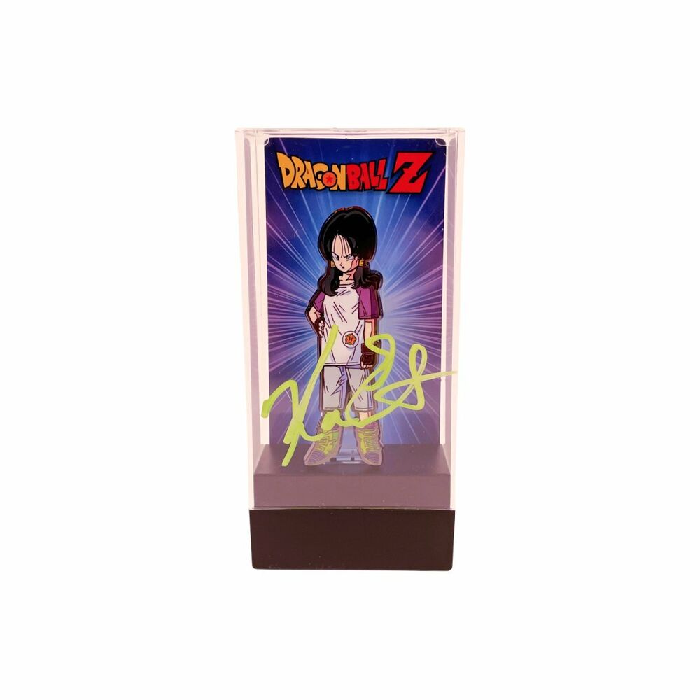 Kara Edwards Signed FigPin Dragon Ball Z Videl Autographed