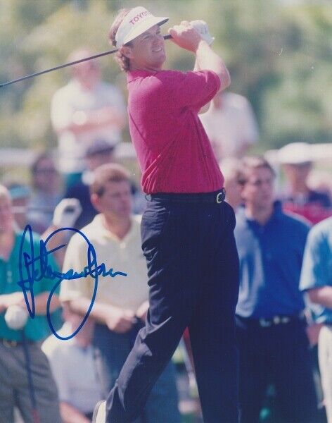 Peter Jacobsen Signed - Autographed Golf 8x10 inch Photo Poster painting with Certificate