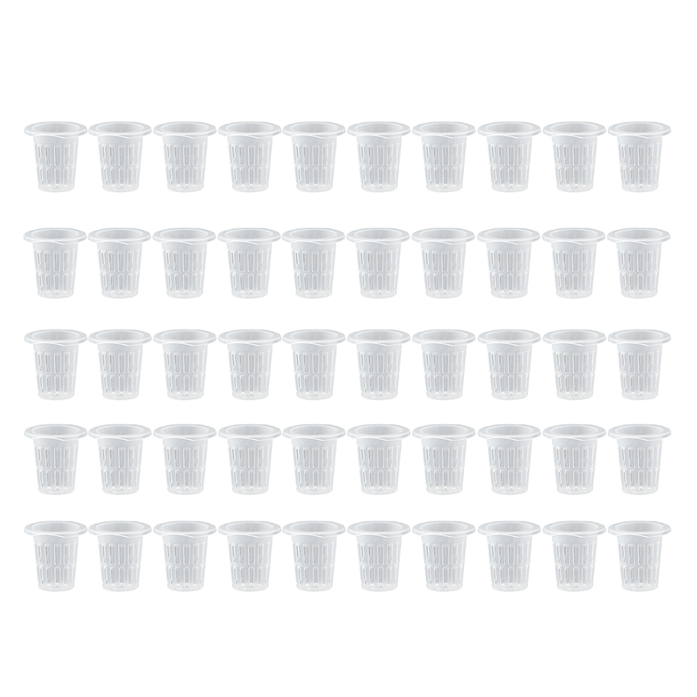 

50pcs Soilless Hydroponic Mesh Pot Clone Nursery Planting Net Cup Basket, 45, 501 Original