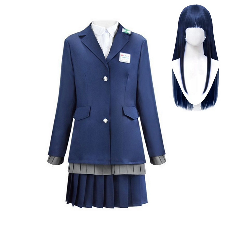The Dangers In My Heart Season 2 (2024) Luminasta Blue Uniform Set Outfits Cosplay Costume Halloween Carnival Suit