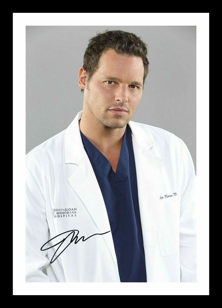 Justin Chambers - Greys Anatomy Autograph Signed & Framed Photo Poster painting