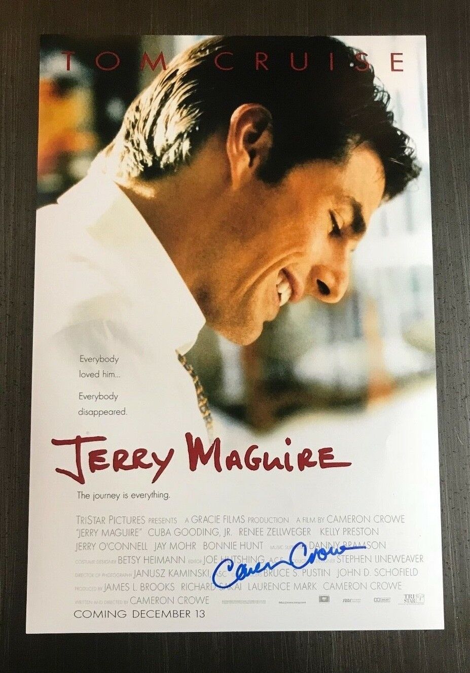 * CAMERON CROWE * signed autographed 12x18 Photo Poster painting poster * JERRY MAGUIRE * 2