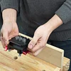Automatic centering round log dovetail drill, multi-functional woodworking vertical connector hole opener