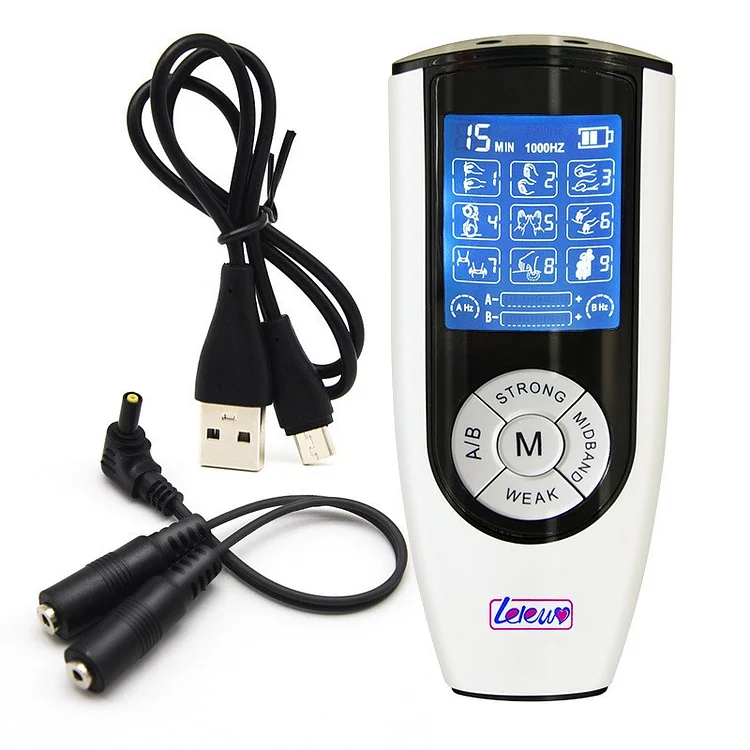 USB Rechargeable Electro Shock Controller Estim Power Box  Weloveplugs