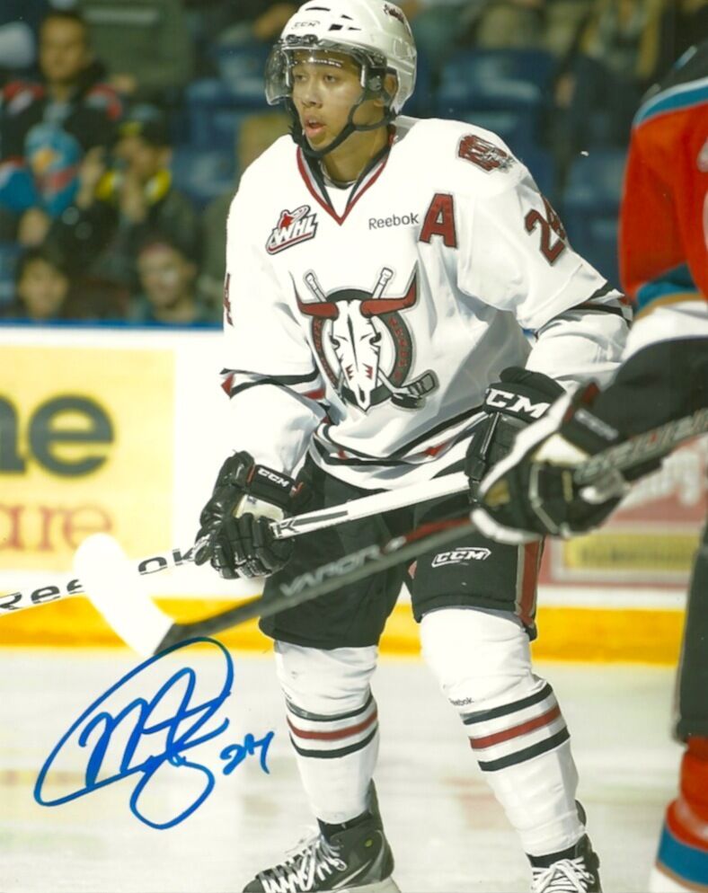 Red Deer Rebels Matthew Dumba Autographed Signed 8x10 Photo Poster painting COA Proof