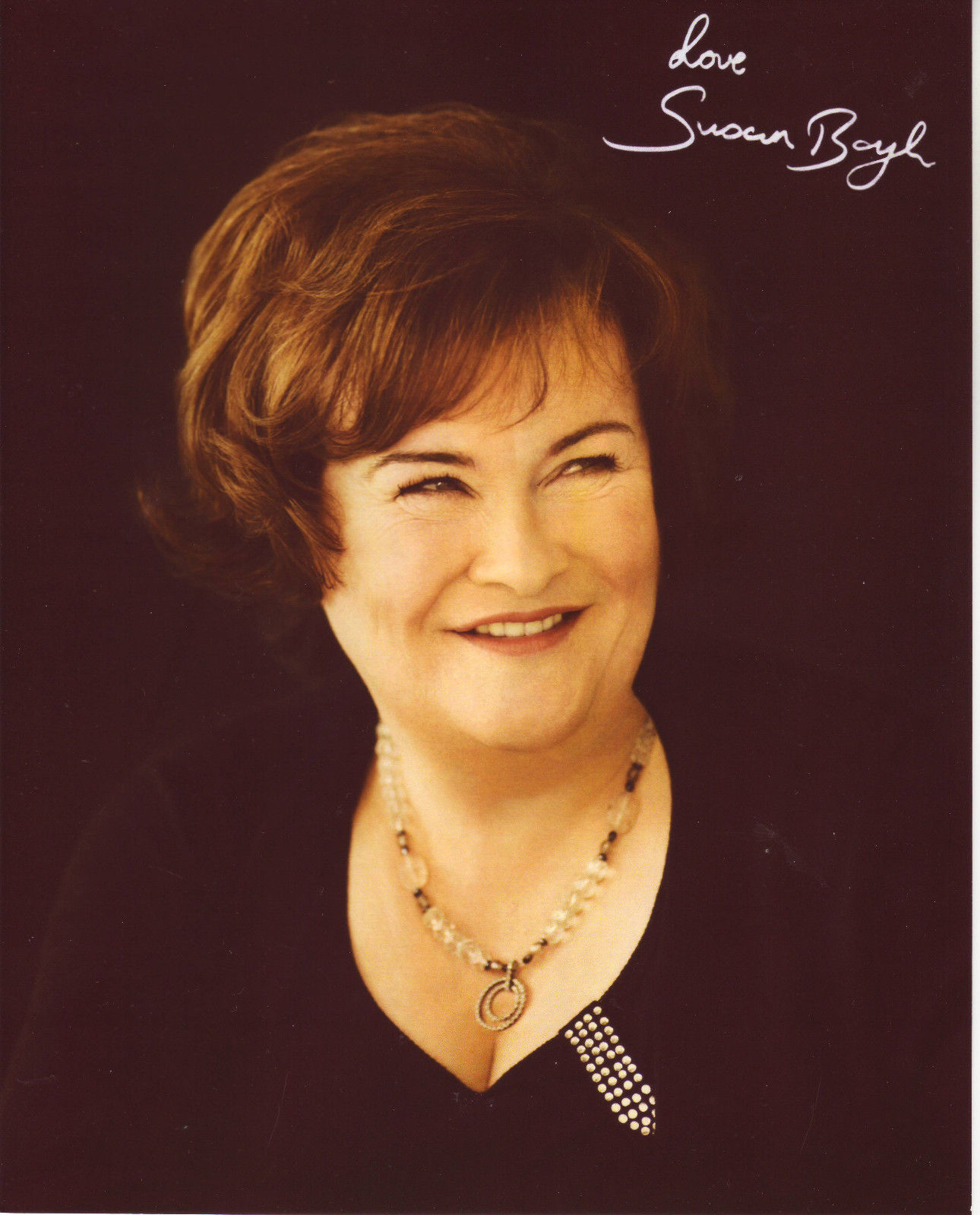 SUSAN BOYLE SUBO AUTOGRAPH SIGNED PP Photo Poster painting POSTER