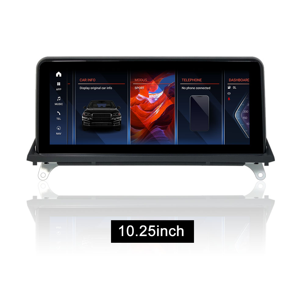F&uuml;r BMW X5 X6 E70 E71 Android Bildschirm Apple CarPlay Autoradio Car Stereo GPS 