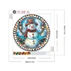 Diamond Painting-DIY Crystal Rhinestone Xmas Snowman