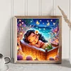 Disney-Princess Moana-18CT Stamped Cross Stitch 30*30cm/11.81*11.81in