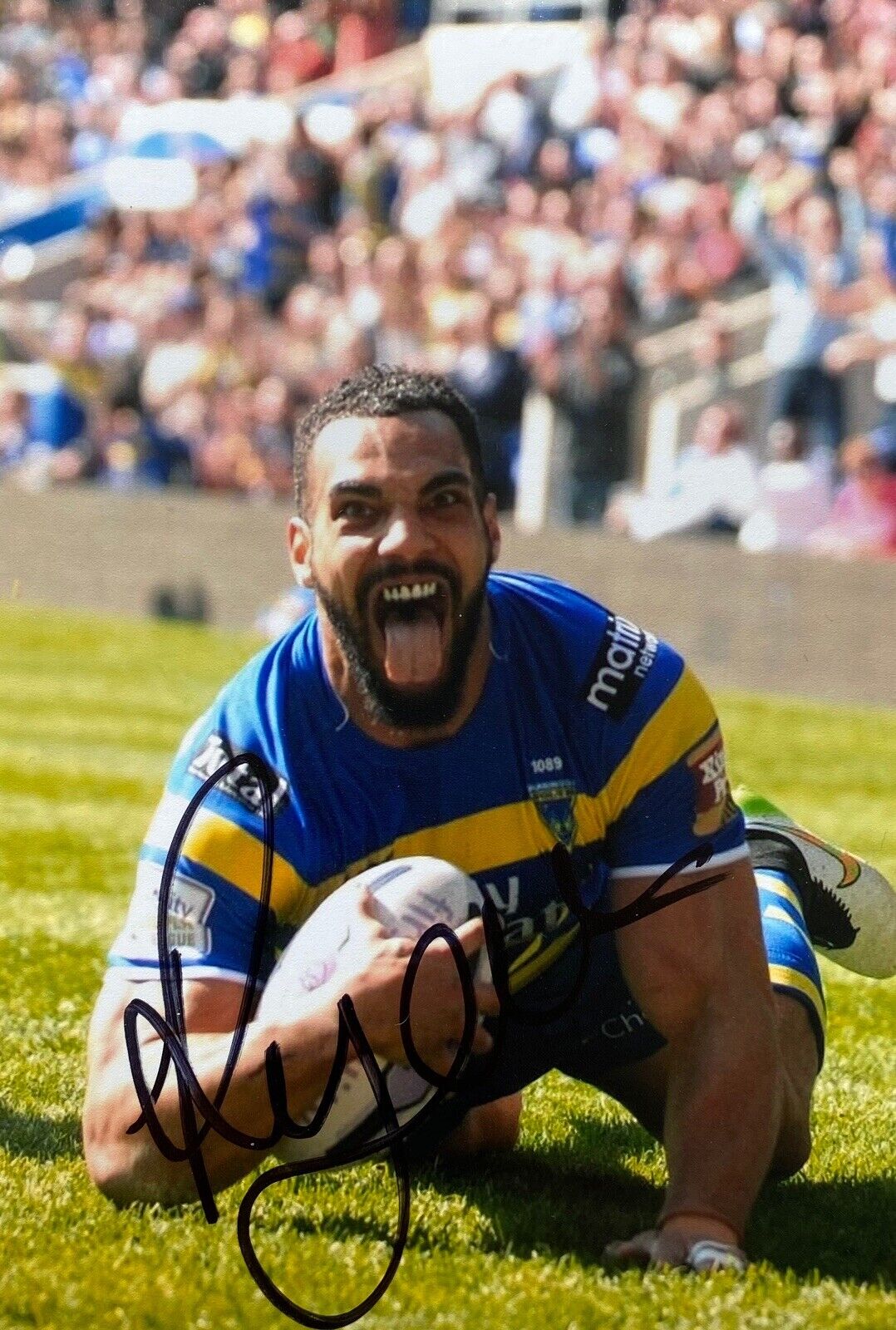 Ryan Atkins Genuine Hand Signed 6X4 Photo Poster painting - Warrington Wolves