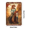 And I Think To Myself - Vintage Metal Signs - 20*30cm/30*40cm - Western&Farm