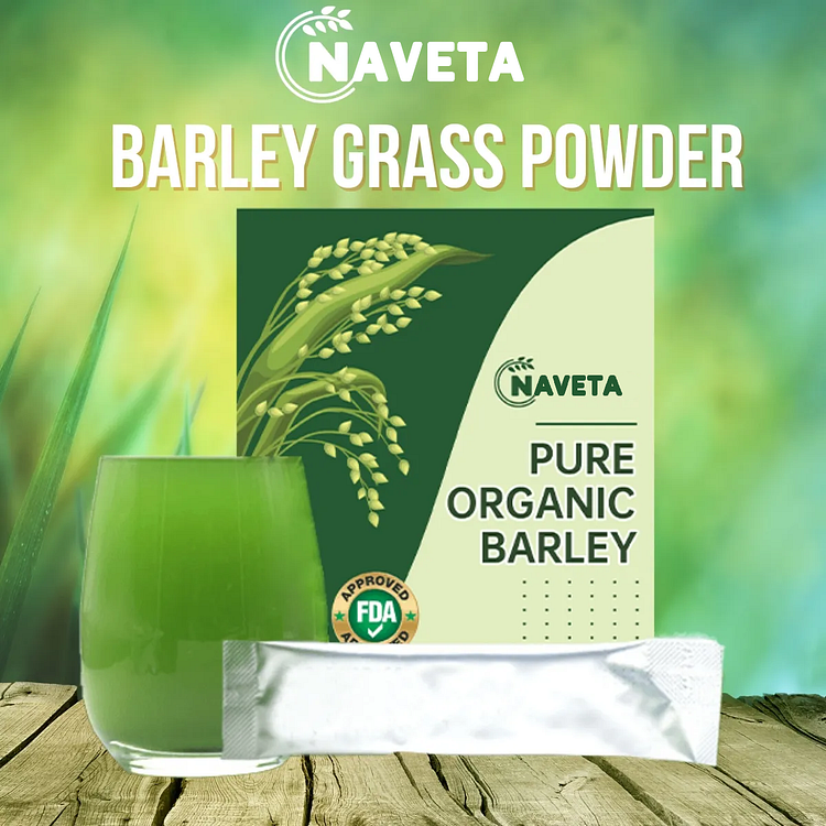 NAVETA™ Barley grass powder 100% Pure & Organic