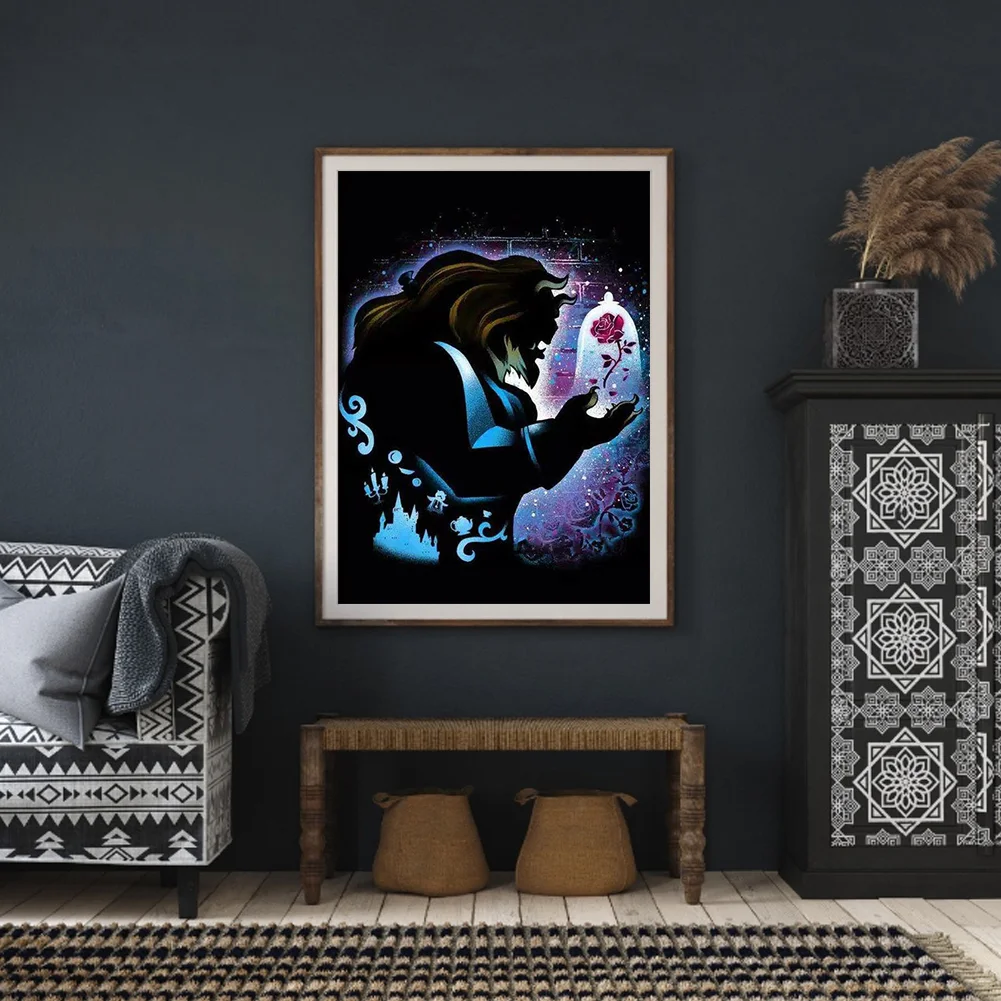 Diamond Painting - Full Round Drill - Beast(30*40cm)