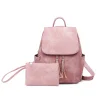 Trendy PU Leather Women's Backpack