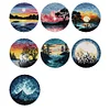 Scenery - 14CT Stamped Cross Stitch 31*31cm/12.2*12.2in(Brand)