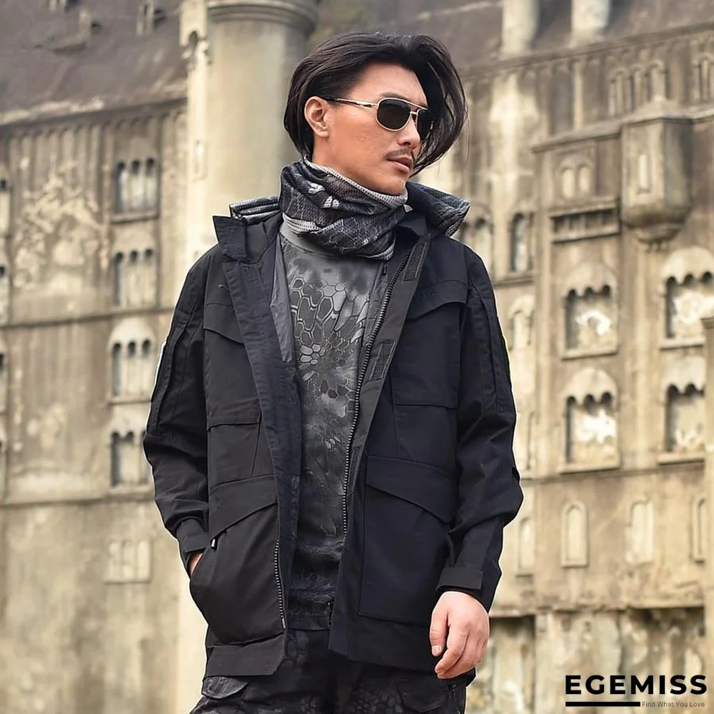 Brand Military Camouflage Male clothing US Army Tactical Men's Windbreaker Hoodie Field Jacket Outwear | EGEMISS