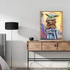 Yoda - 11CT Counted Cross Stitch - 40*50cm