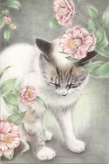 

Playful Cat – Paint By Numbers - 40*50CM, 501 Original