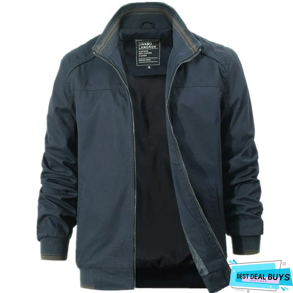 Men Bomber Jackets Coats Autumn New Male Fashion Military Clothing Jacket Overcoat Men's Casual Jackets