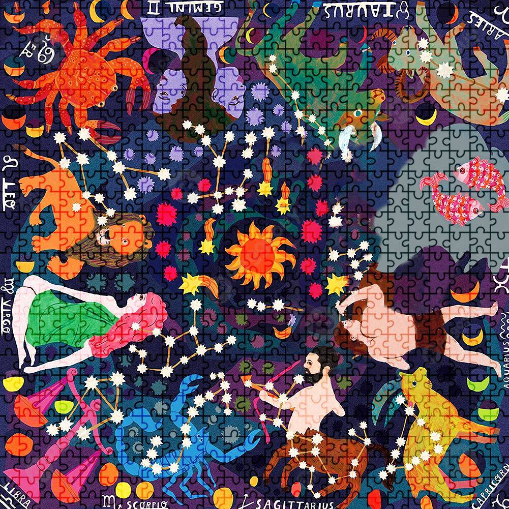

1000 Pieces DIY Forest Hunter Puzzle Educational Learning Assembling Toys, 501 Original