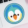 Diamond Painting Bird Stickers