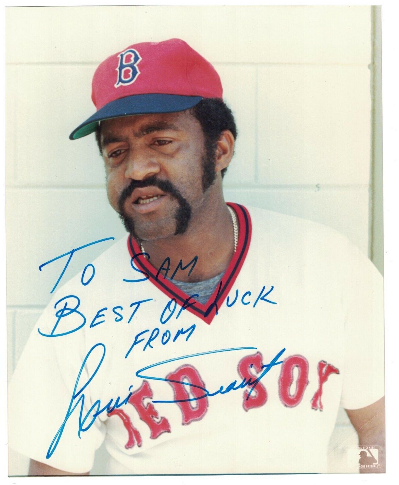 Luis Tiant Signed Autographed 8 x 10 Photo Poster painting Boston Red Sox