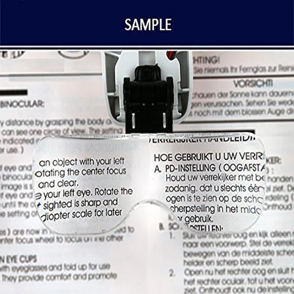 LED Eyeglasses Headband Magnifier