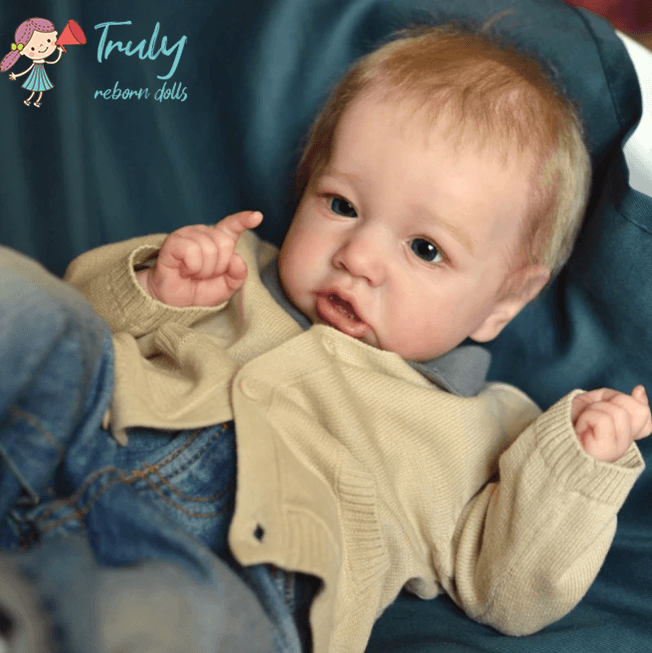  12 '' Adrian Realistic Reborn Baby Puppe Junge - RSDP-Rebornbabypuppen-Rebornbabypuppen.de