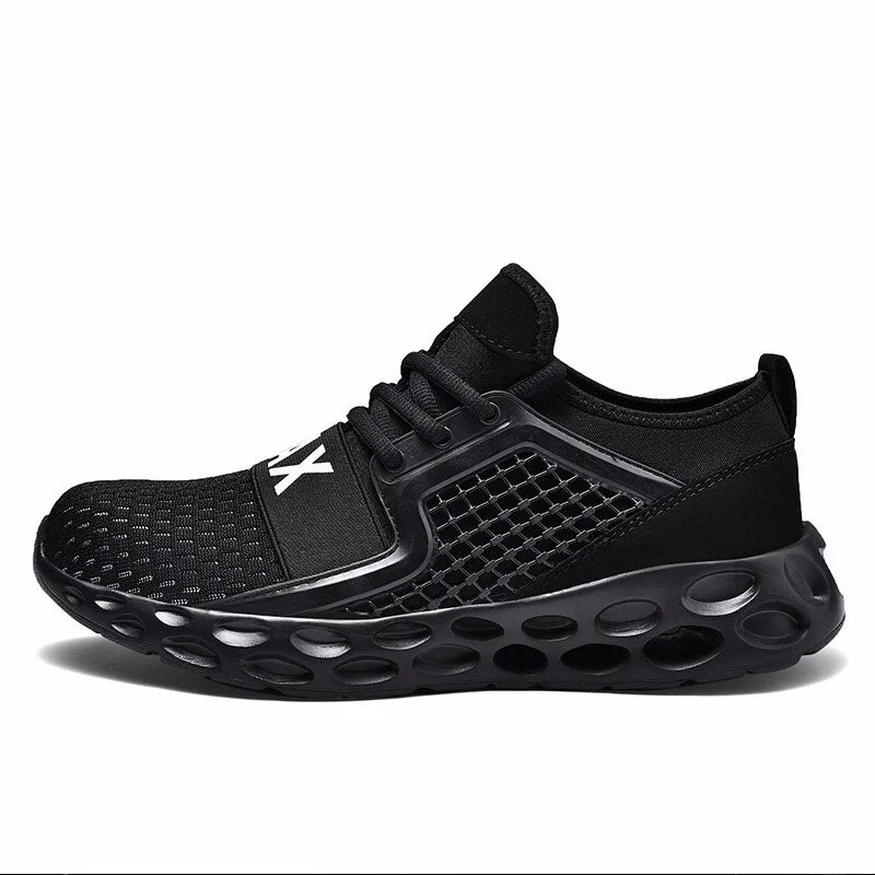Plus Size Women Lace Up Shoes Mesh Breathable FSneakers Couples Ultra Light Basketball Trainers Ladies Vulcanized Casual Shoes