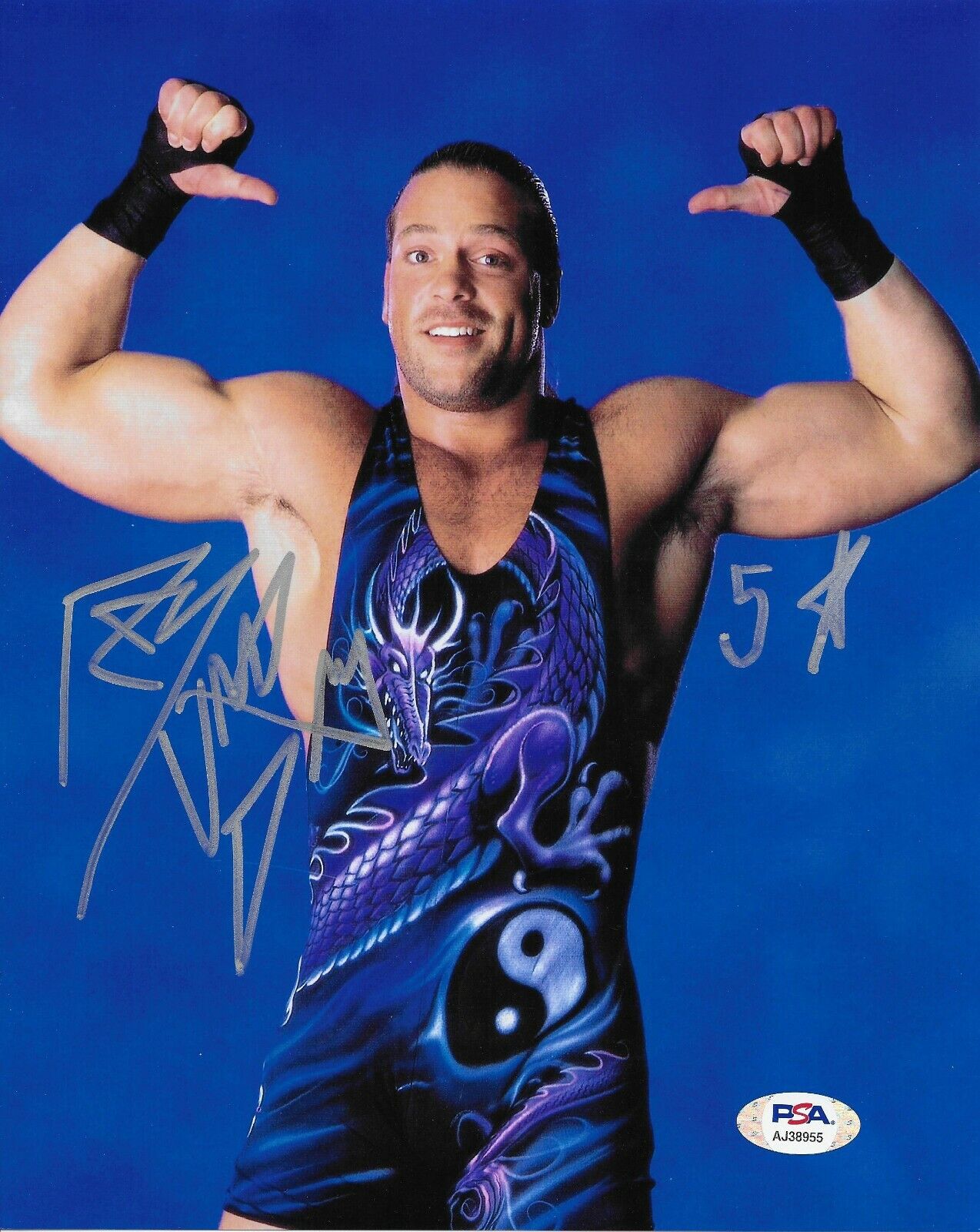 Rob Van Dam WWE HOF ECW Signed Autograph 8x10 Photo Poster painting #6 W/ PSA COA