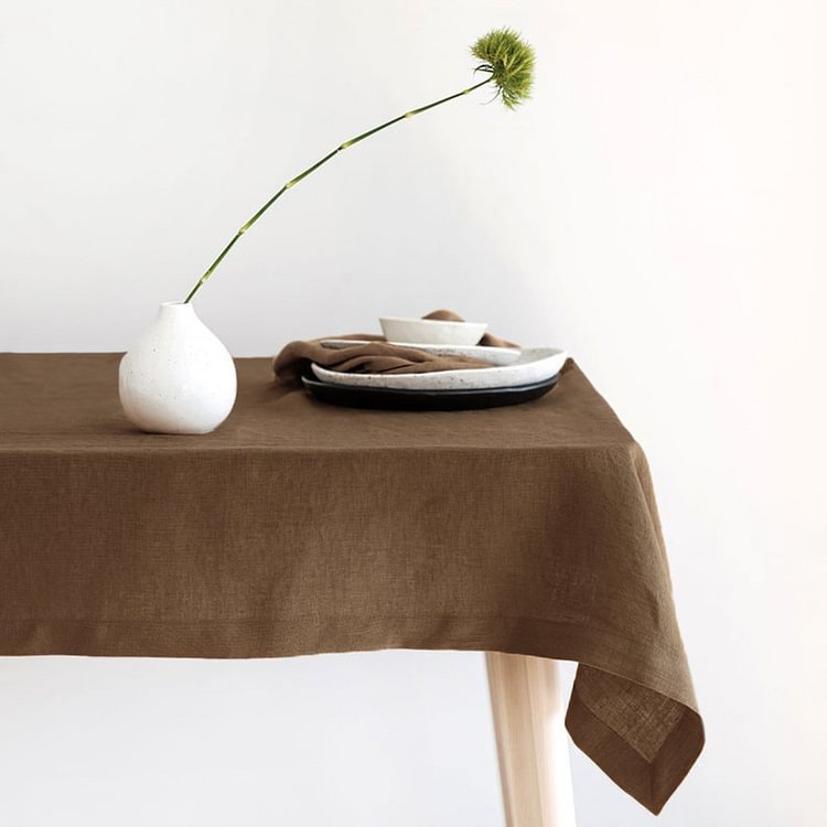 Square Linen Tablecloth-ChouChouHome