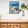 Diamond Painting-DIY Full Round Drill Beach Scenery