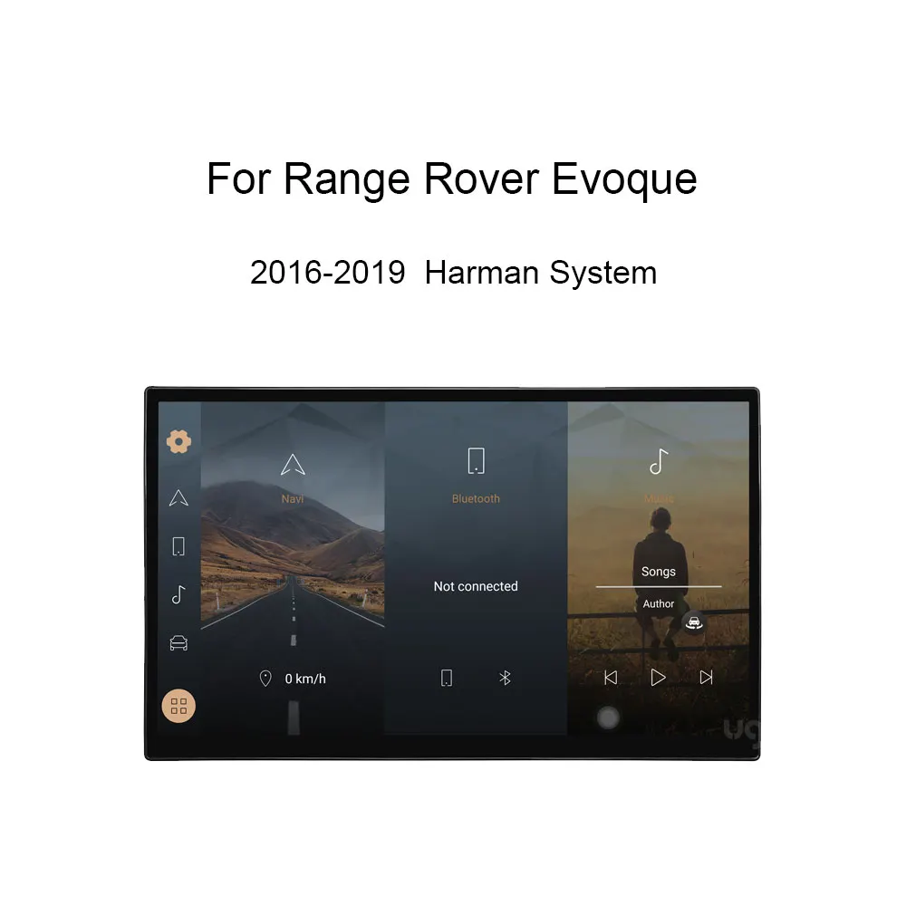 13 Zoll Android Auto GPS Bildschirm Upgrade Multimedia Player f&uuml;r Land Range Rover Evoque 2016-2019 Jahr Harman System