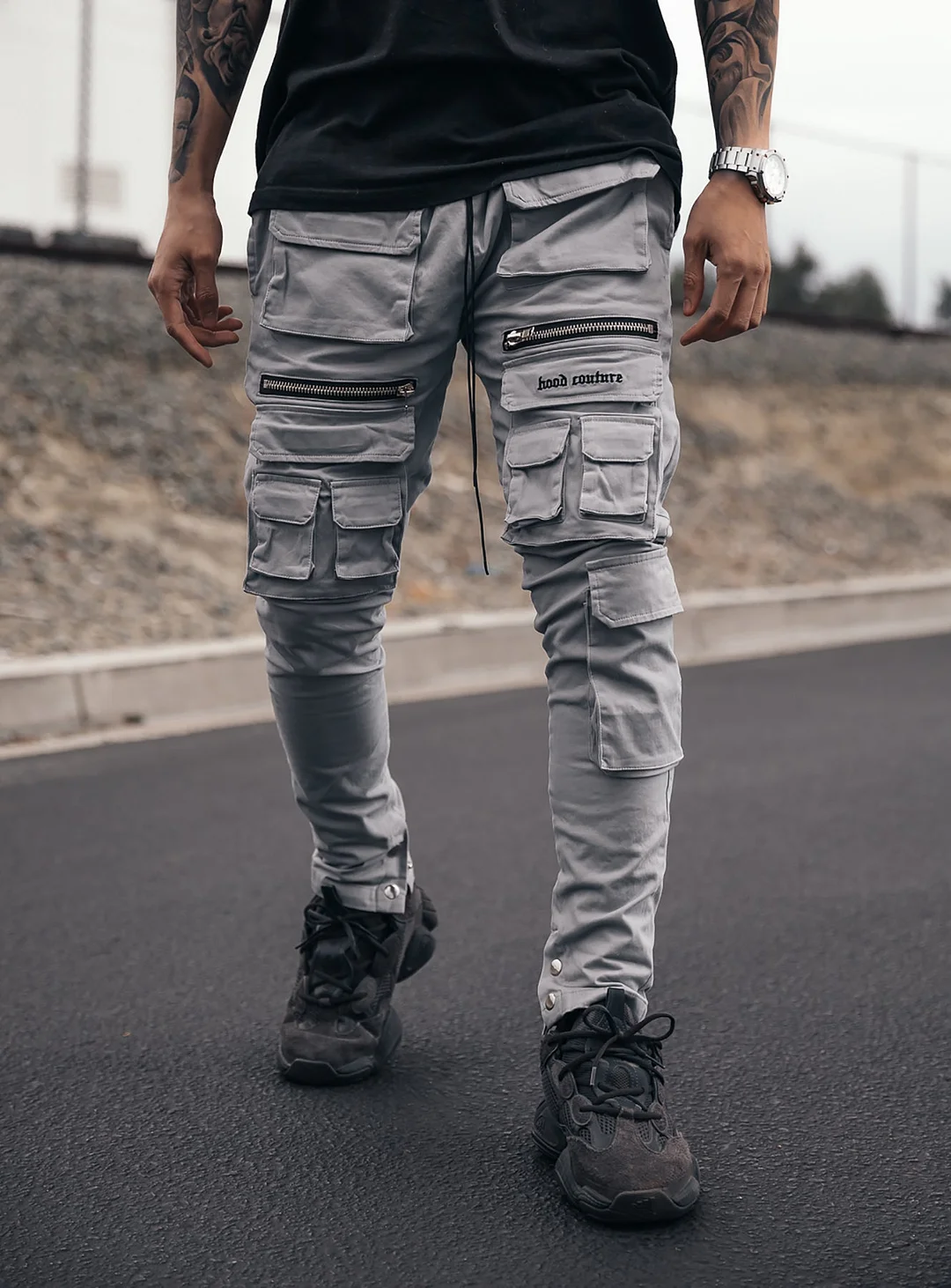 Utility Cargo Pants V3 in Grey