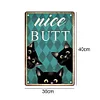 Three Black Cat - Vintage Metal Signs(12*16Inch) - Cat