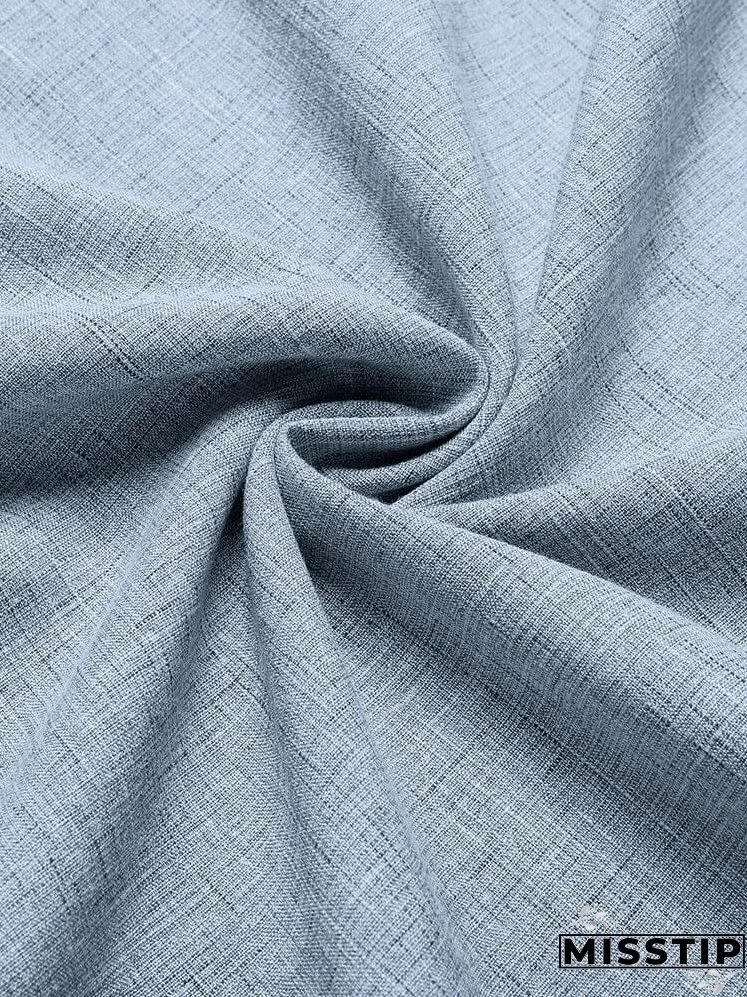 Summer Essential Leinen-Henley-Hemd (nur USA)