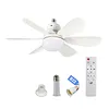 40w/200-2000lm Small Ceiling Fan with Lights with Remote Control Breeze Fan Light Three Color Temperature Options for Living Room Study & Household Use