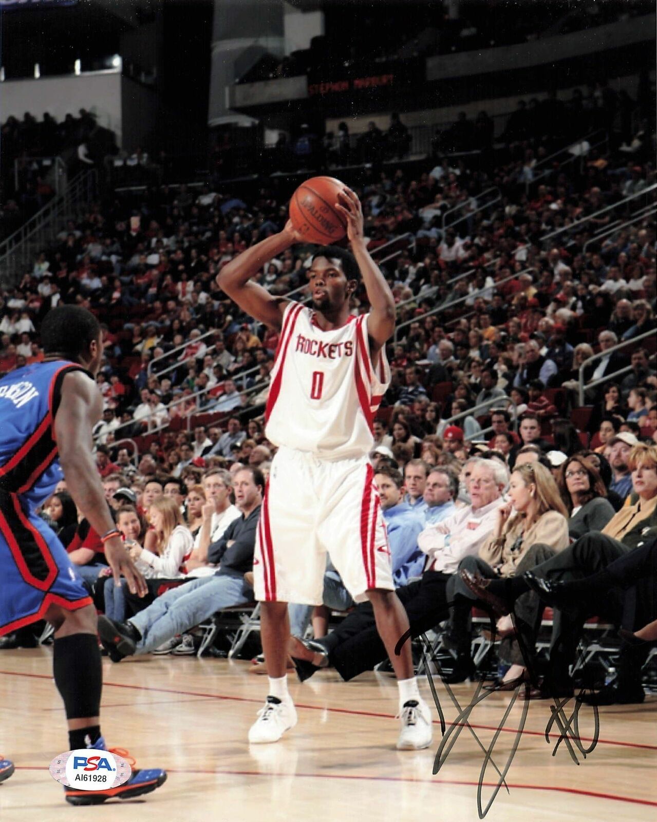 Aaron Brooks signed 8x10 Photo Poster painting PSA/DNA Houston Rockets Autographed