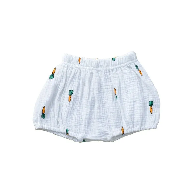 Baby Infant Girl Boy Cotton Linen Bloomer Shorts Pants Bottoms Underwear