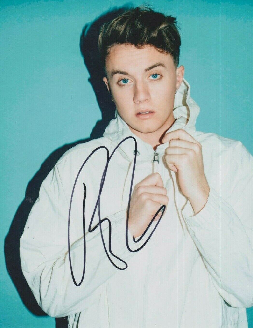 Roman Kemp *HAND SIGNED* 10x8 Photo Poster painting ~ AUTOGRAPHED ~ I'm A Celebrity