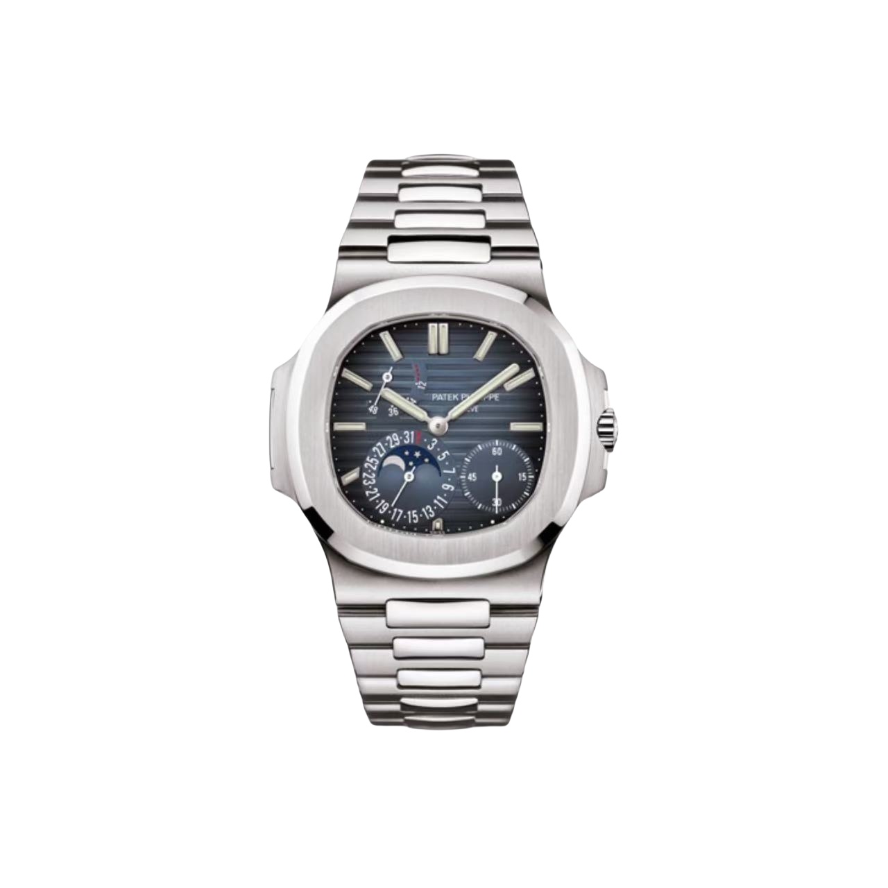  改裝定制 PPF廠 PATEK PHILIPPE 百達翡麗 運動優雅 NAUTILUS系列 鸚鵡螺 40mm 藍色錶盤