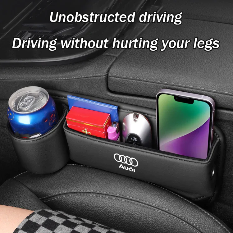 Car Seat Storage Box（storage compartment with water cup）