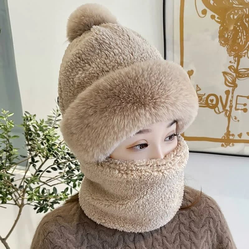 Christmas winter promotion 49% OFF - Women's cycling windproof scarf hat